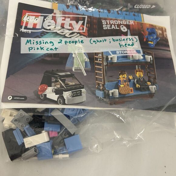 Misc Lego Sets Bundle Includes Atlantis Lego Movie DC comics Not Complete - Picture 5 of 11